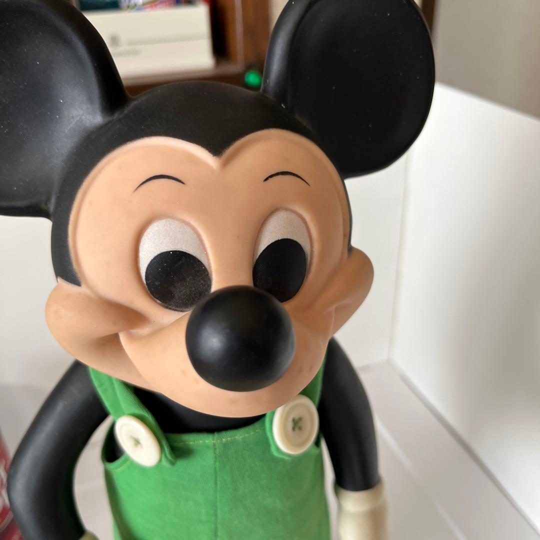 ディズニー　ミッキーマウス　ドール 1977年　レムコ社　　ビンテージ