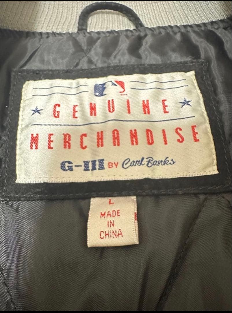 ニューヨークヤンキース g-iii レザースタジャン/ビンテージ