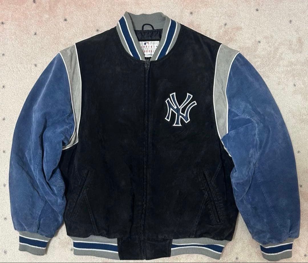 ニューヨークヤンキース g-iii レザースタジャン/ビンテージ