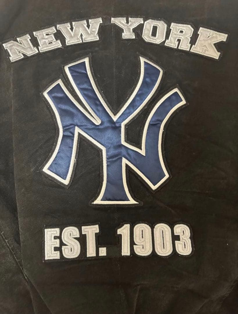 ニューヨークヤンキース g-iii レザースタジャン/ビンテージ