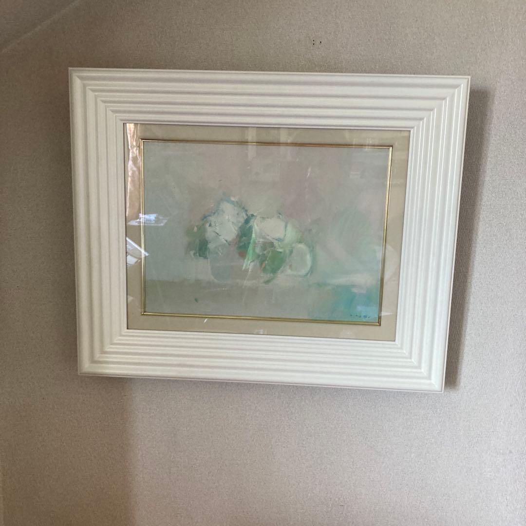 【優しく包み込む本物の油彩画 】「薔薇」F4号　井上孝義画伯作品