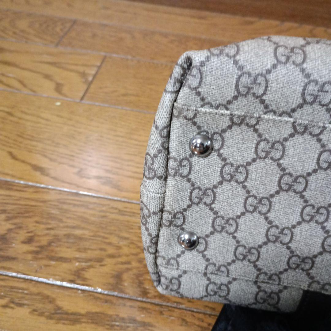 GUCCI トートバッグ ベージュ/ブラウン 保存袋付き