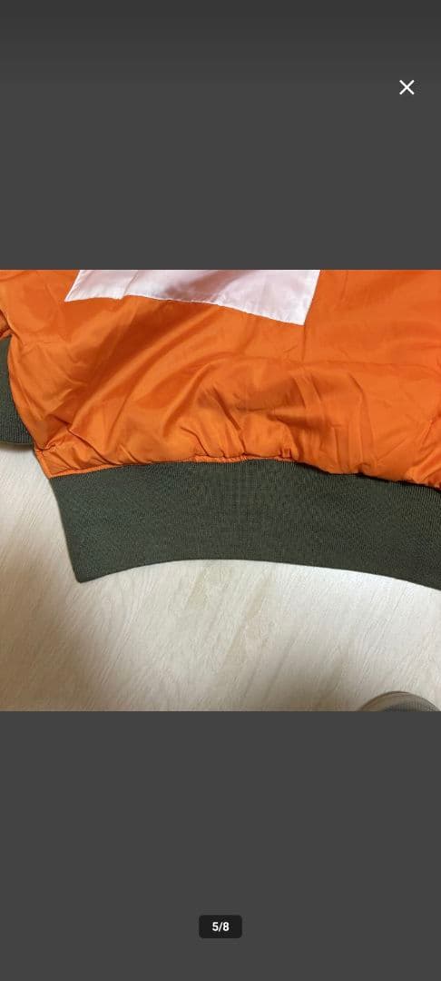 美品　CDG×アルファインダストリーズ MA-1フライトジャケット オリーブ