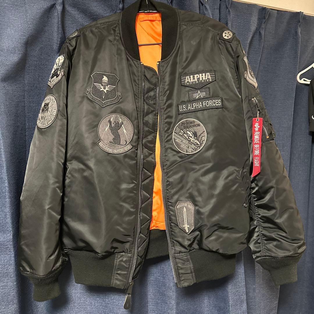ALPHA U.S. ALPHA FORCES MA-1ジャケット