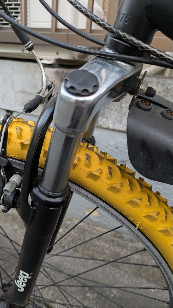 Jeep 折りたたみ マウンテンバイク 26インチ