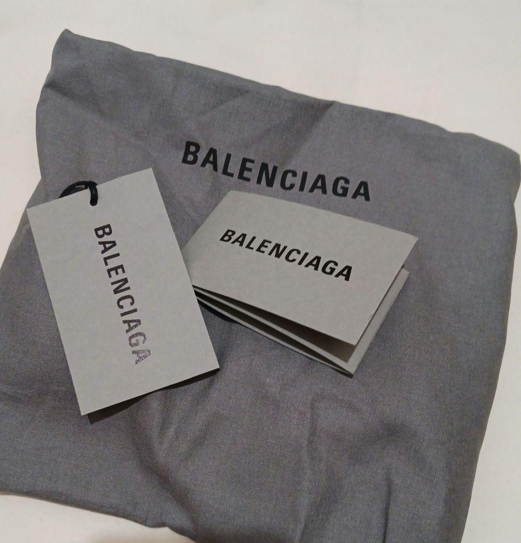BALENCIAGA　bistro 　ビストロ　かごバッグ　 ブラックホワイト