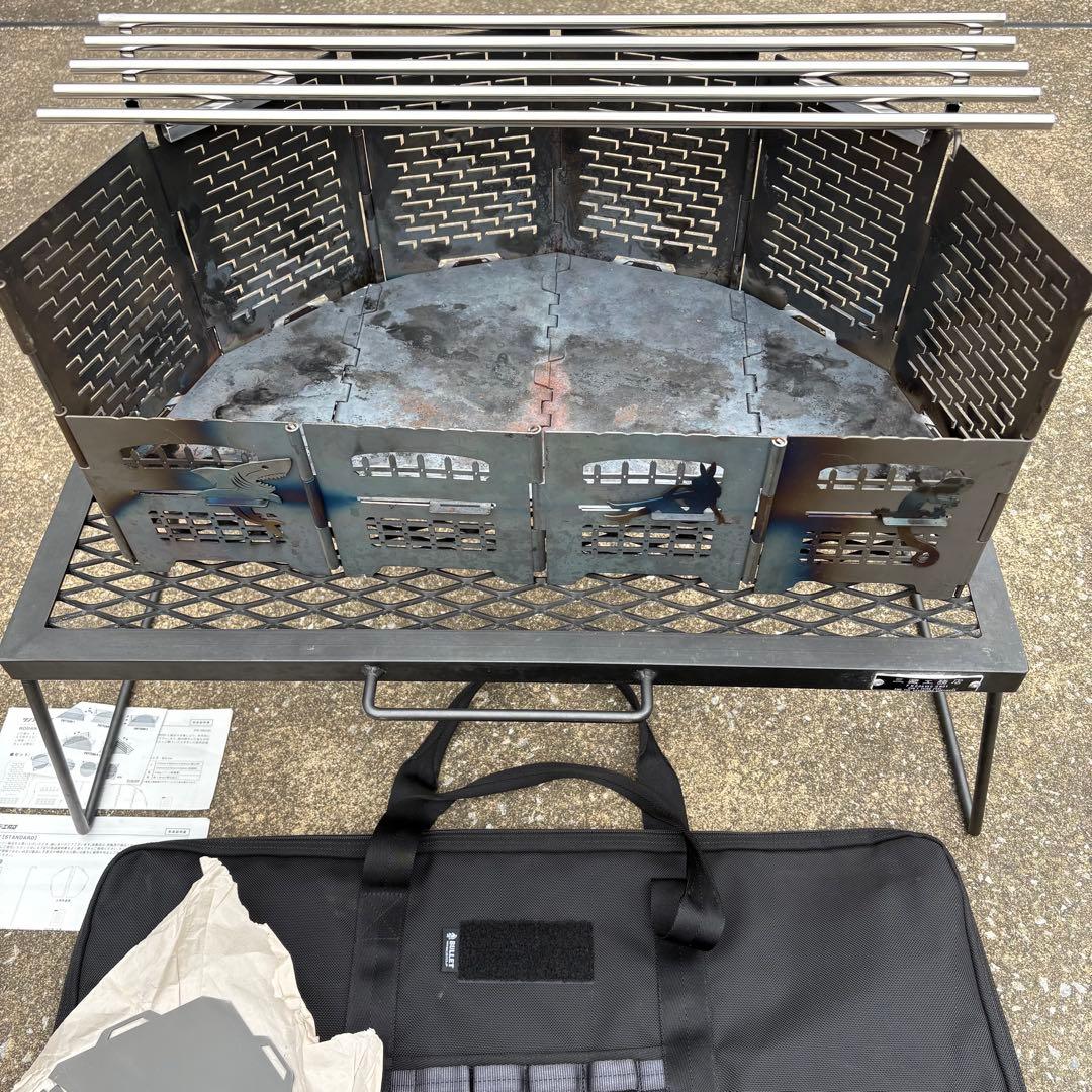 サンゾー工務店　焚火台RODANフルセット IRON TABLE ロダン　焚火台