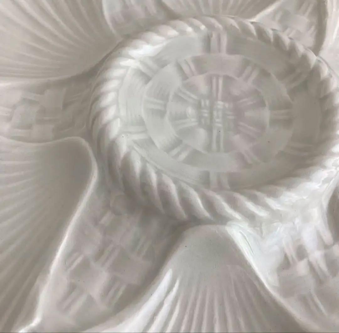 フランスアンティーク ♧ ロンシャン ♧ オイスタープレート24cm