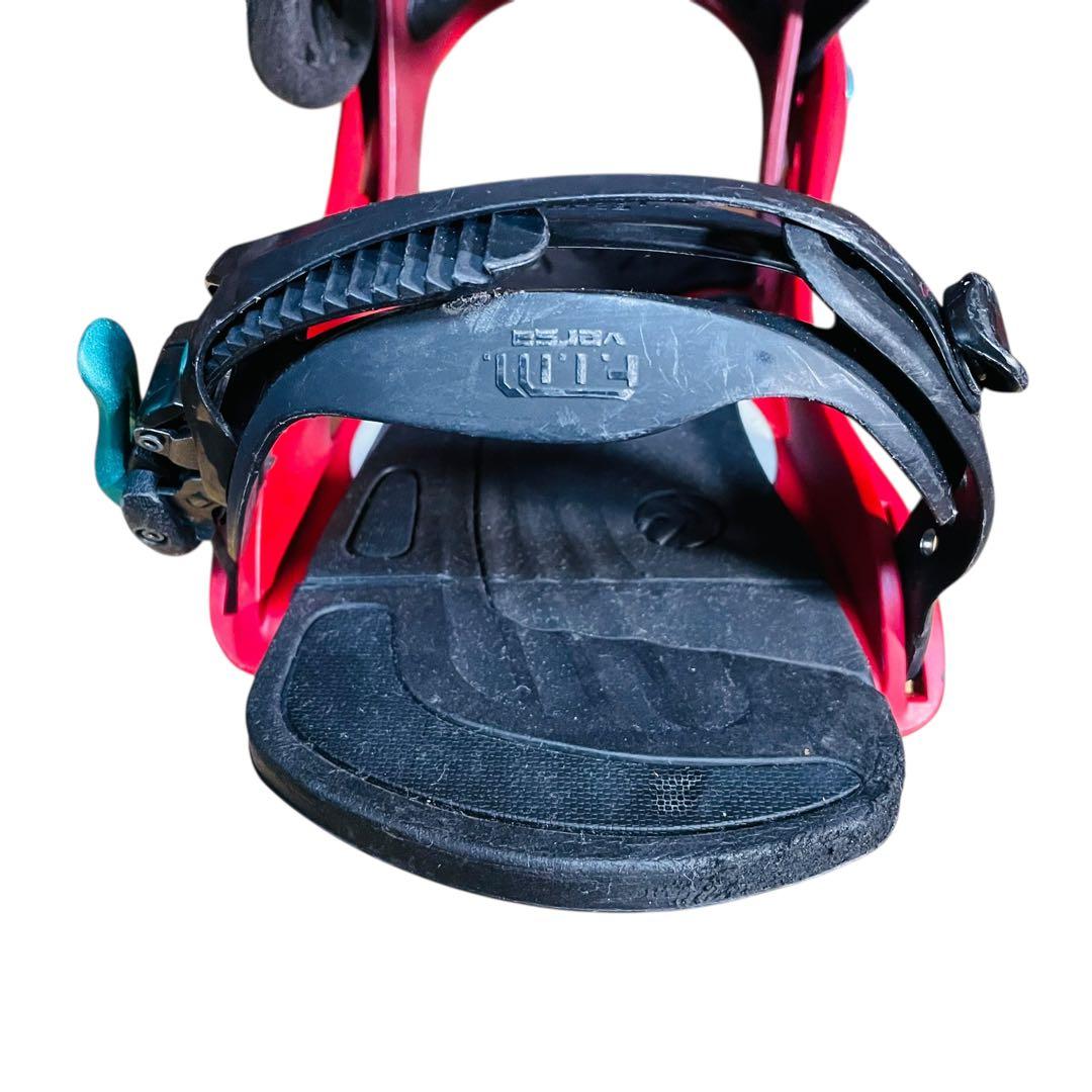 FLUX スノーボード ビンディング レッド/ブラック DS フラックス