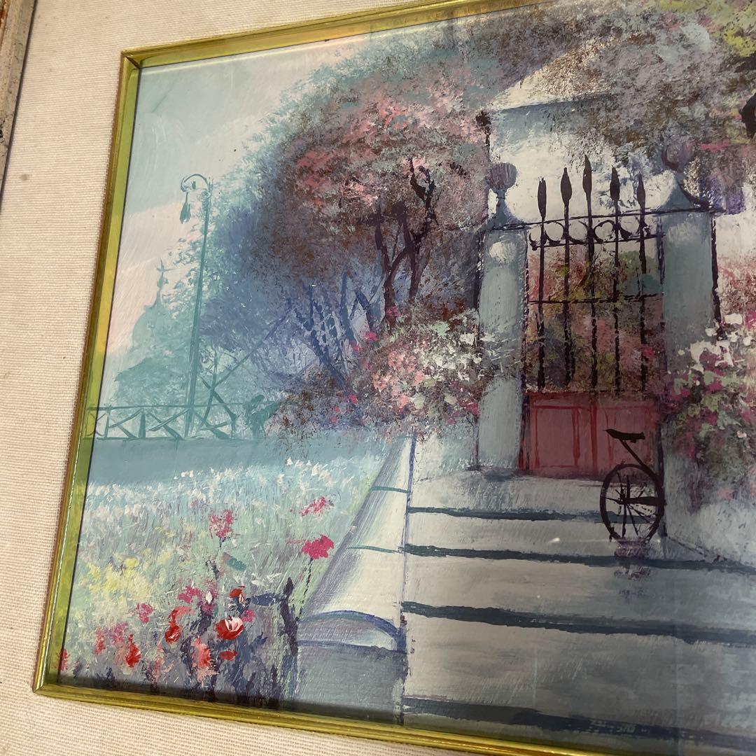 SALE!!! 油絵 25年前イタリアの骨董市で購入