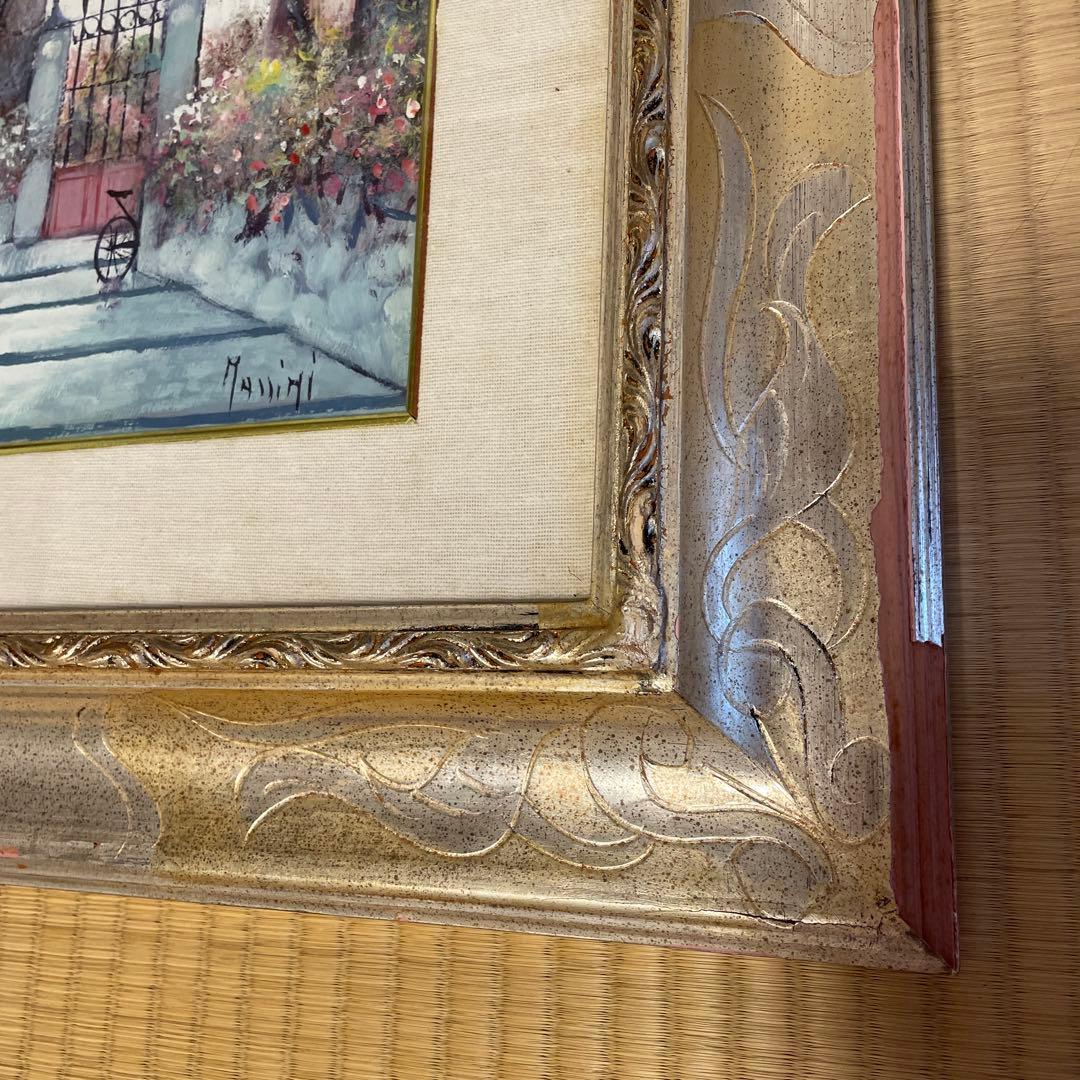 SALE!!! 油絵 25年前イタリアの骨董市で購入