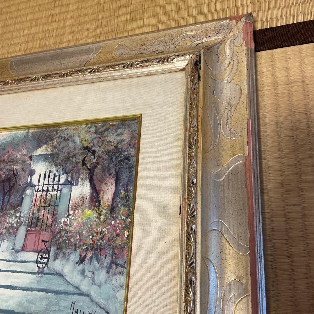 SALE!!! 油絵 25年前イタリアの骨董市で購入