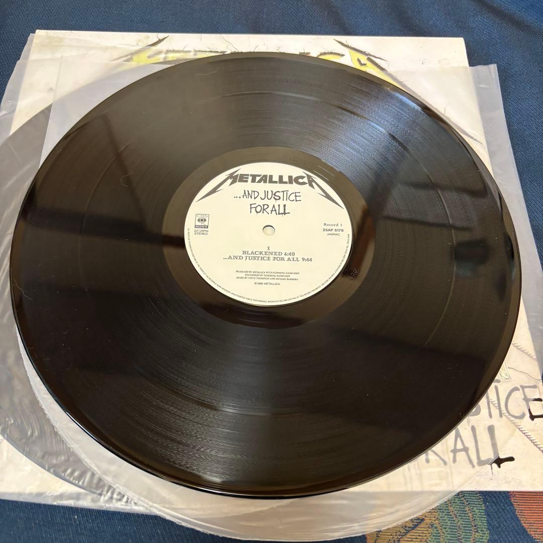 llica ...And Justice For All 日本盤LP
