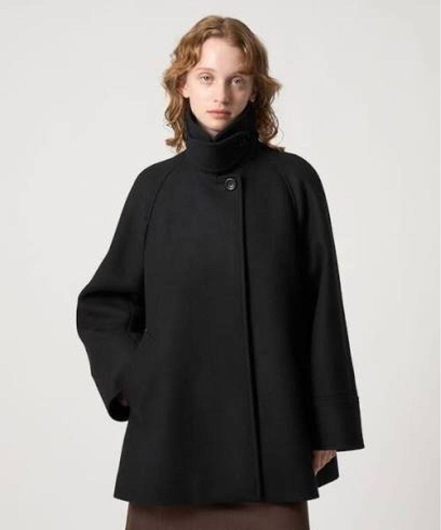 steven alan ステンカラーコート　ブラック　M