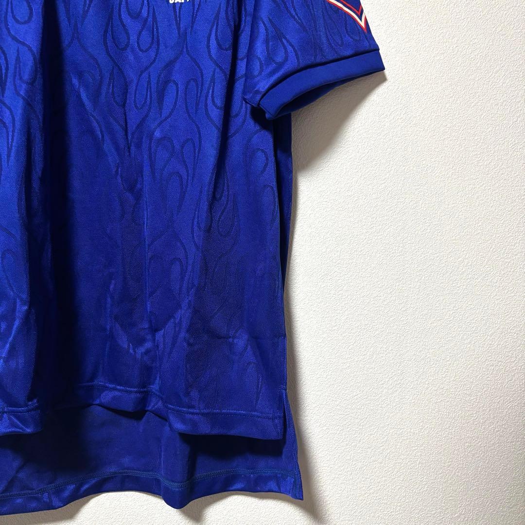 【タグ付き】98年 フランスW杯 日本代表 レプリカシャツ 半袖 asics