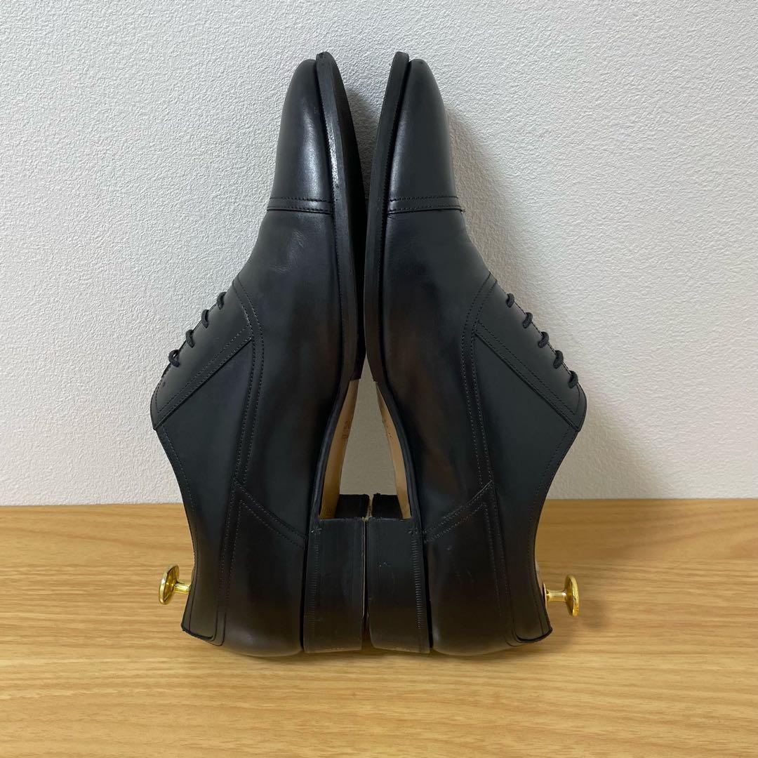 グッチ 547662 バック ロゴ ストレート チップ 革靴　11