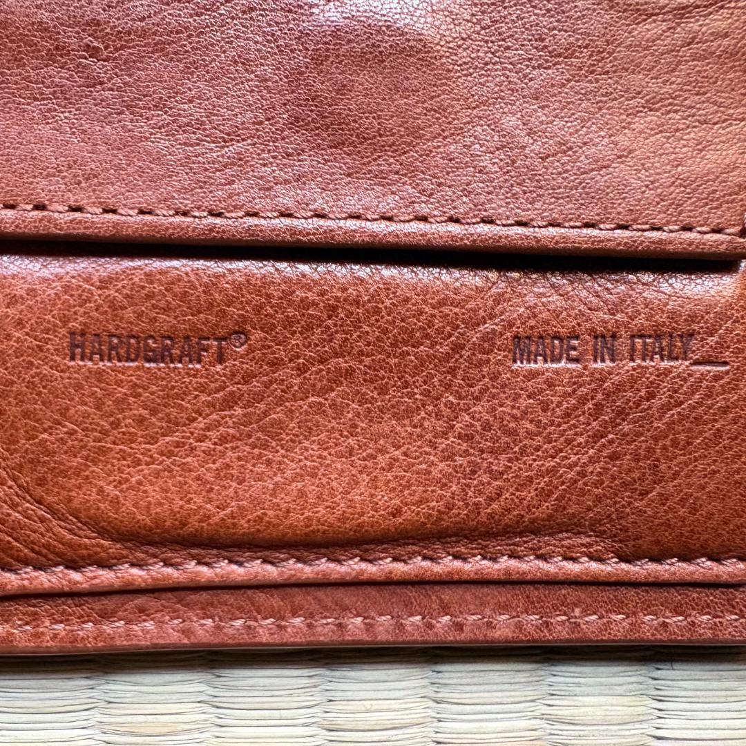 hardgraft イタリア製 レザー財布 本革 ブラウン系