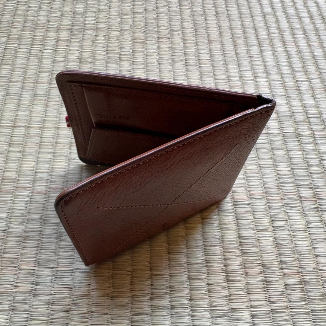 hardgraft イタリア製 レザー財布 本革 ブラウン系