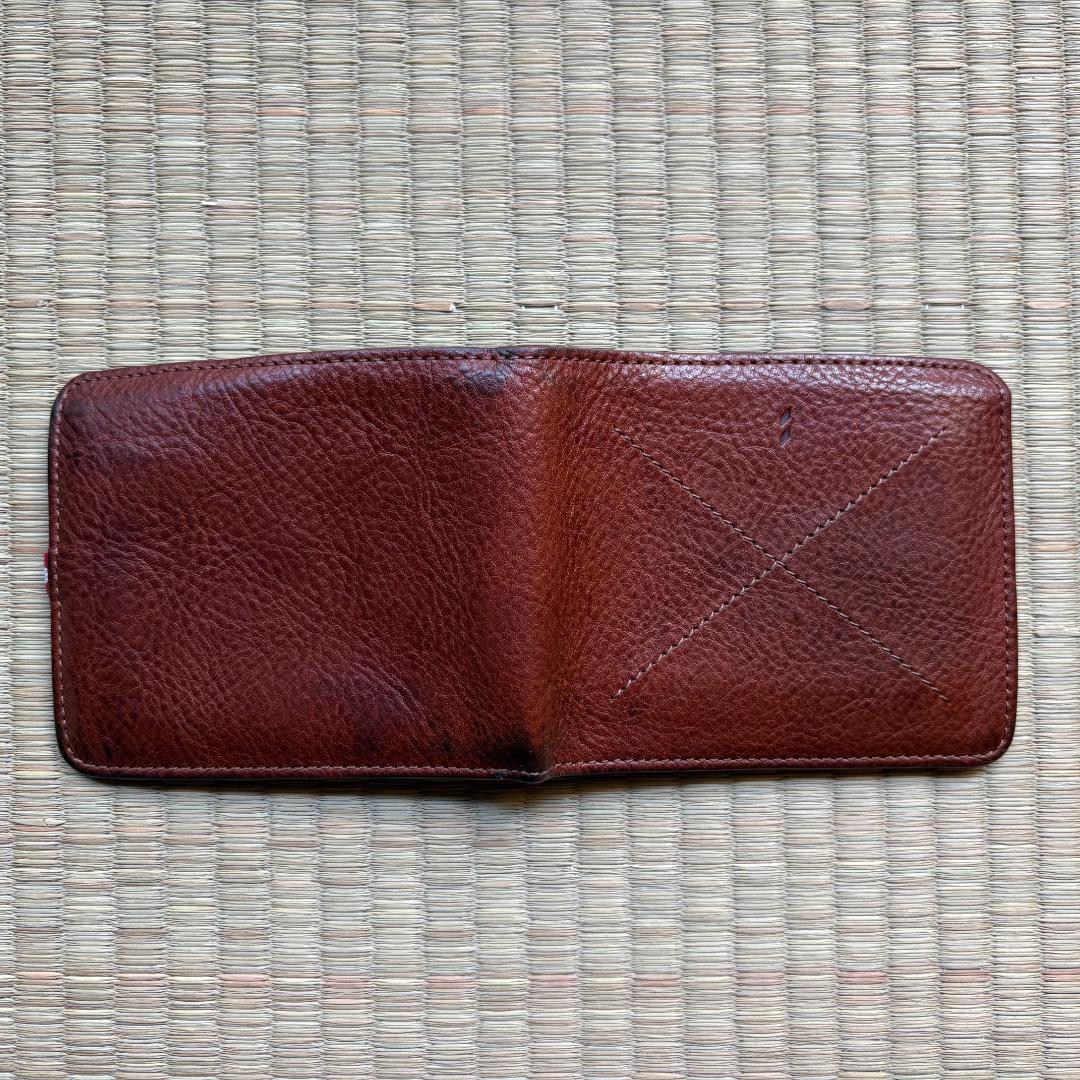 hardgraft イタリア製 レザー財布 本革 ブラウン系