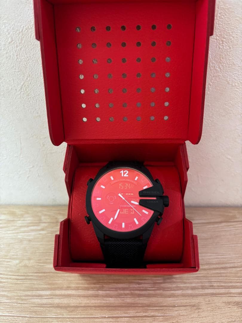 ☆☆☆ S/Sさま専用☆☆☆ DZ4548 腕時計 アナデジ 偏光ガラス