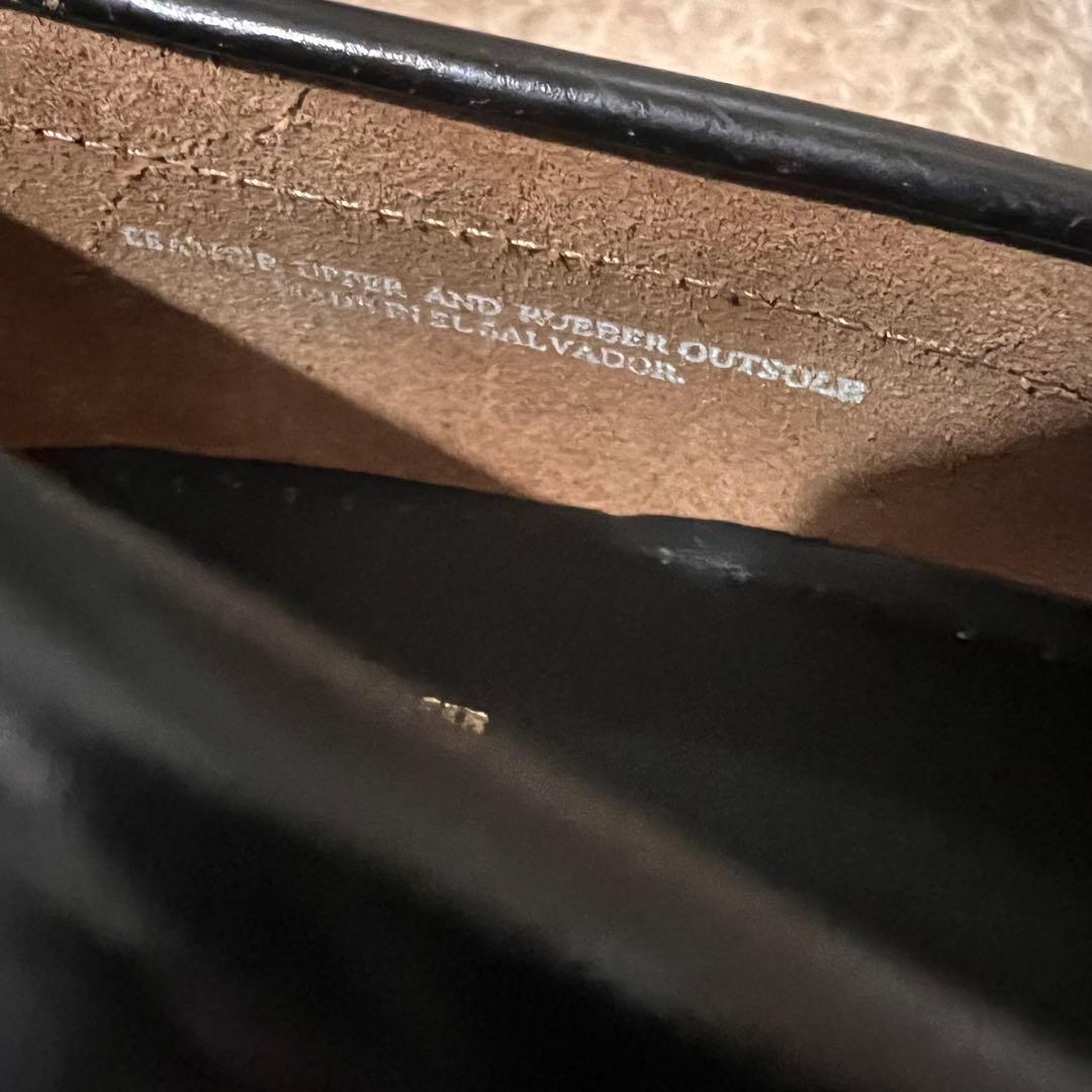 GHBASS本革ブラックローファー40 1/2 （25.5〜26cm程）【美品】