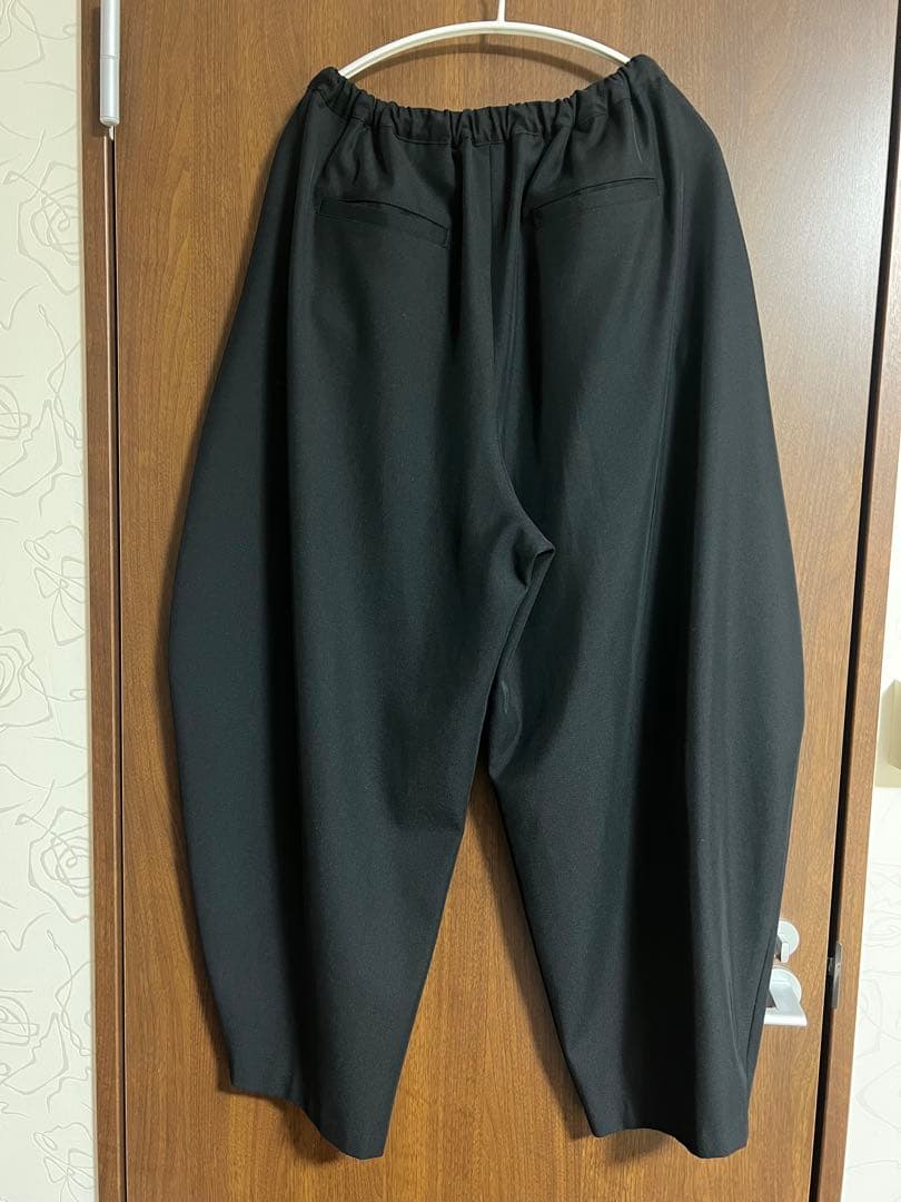 ETRETOKYO サイズS キャバルリーツイルワイドパンツ ブラック