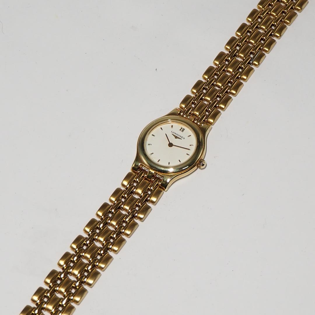 美品 ロンジン LONGINES ゴールド L7.167.2 腕時計 H569