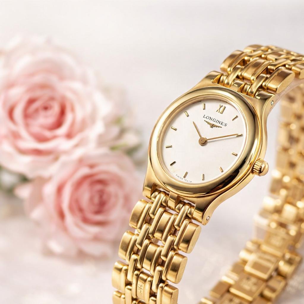 美品 ロンジン LONGINES ゴールド L7.167.2 腕時計 H569