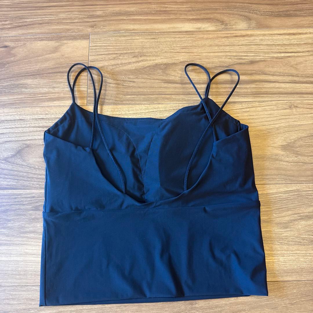 STUNNING LURE スリムジャージキャミ ブラック