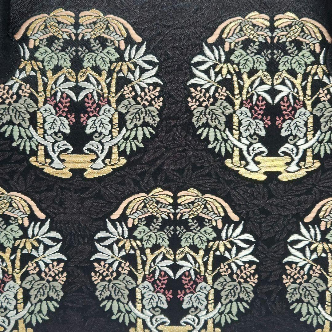 和装バッグ　利休バッグ　金蘭織物 入卒式　結婚式　商品番号:k-38