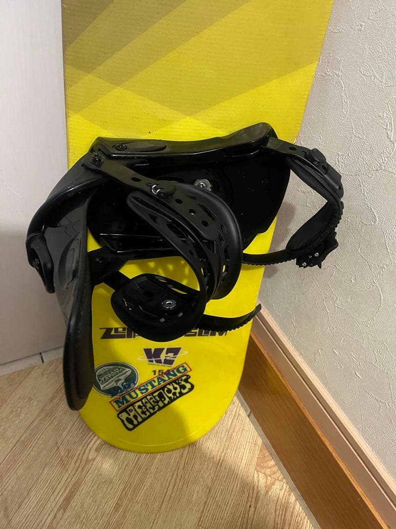 滑れ出したらコレ！k2の名作zeppelin 154cm 新品バインセット