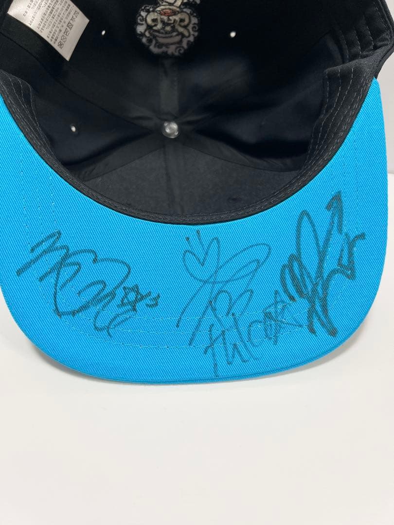 ダイキンオーキッド 限定キャップ【5選手直筆サイン入り帽子】岩井千怜 吉田 鈴