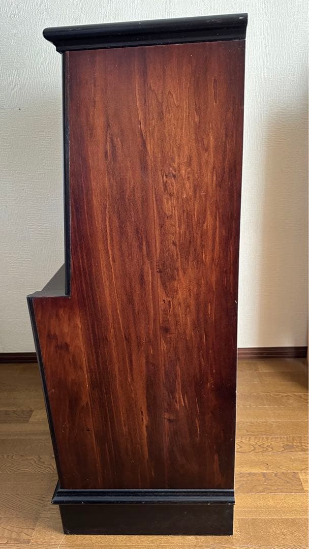 売約済みですキャビネット　木製　ブラック　アンティーク