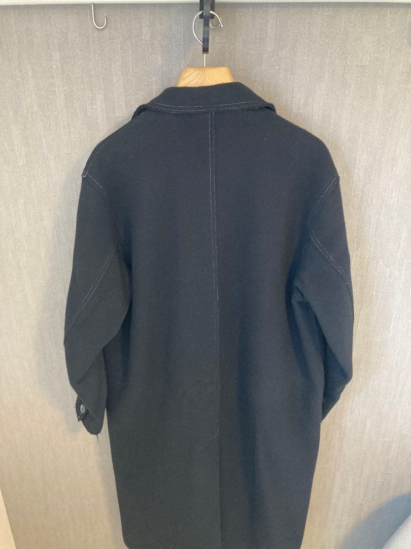 MAISON SPECIAL SUPER140Sウール チェスターコート 1