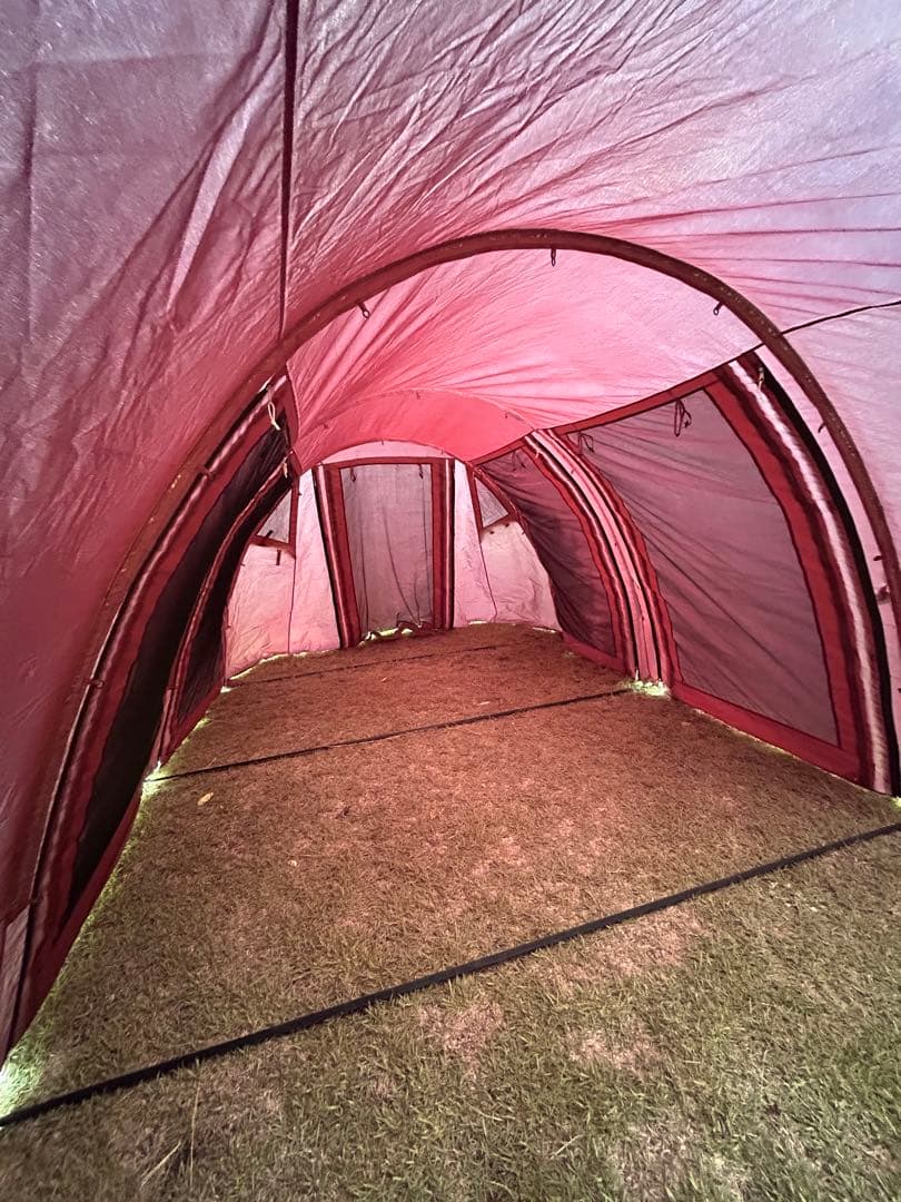 DODカマボコテント2 ブラック　グランドシート　テントマット　セット売り