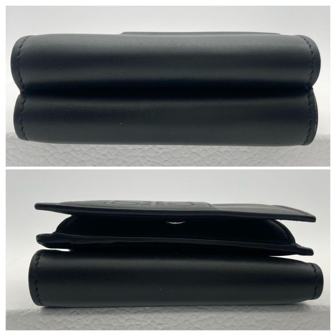 【極美品】LOEWE ロエベ　トライフォールドウォレット 三つ折り財布