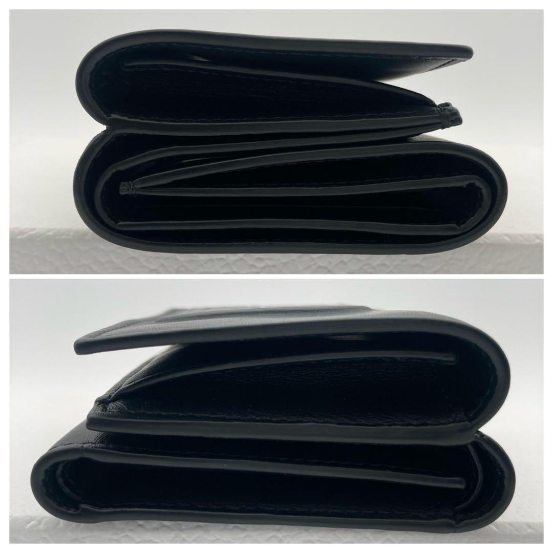 【極美品】LOEWE ロエベ　トライフォールドウォレット 三つ折り財布