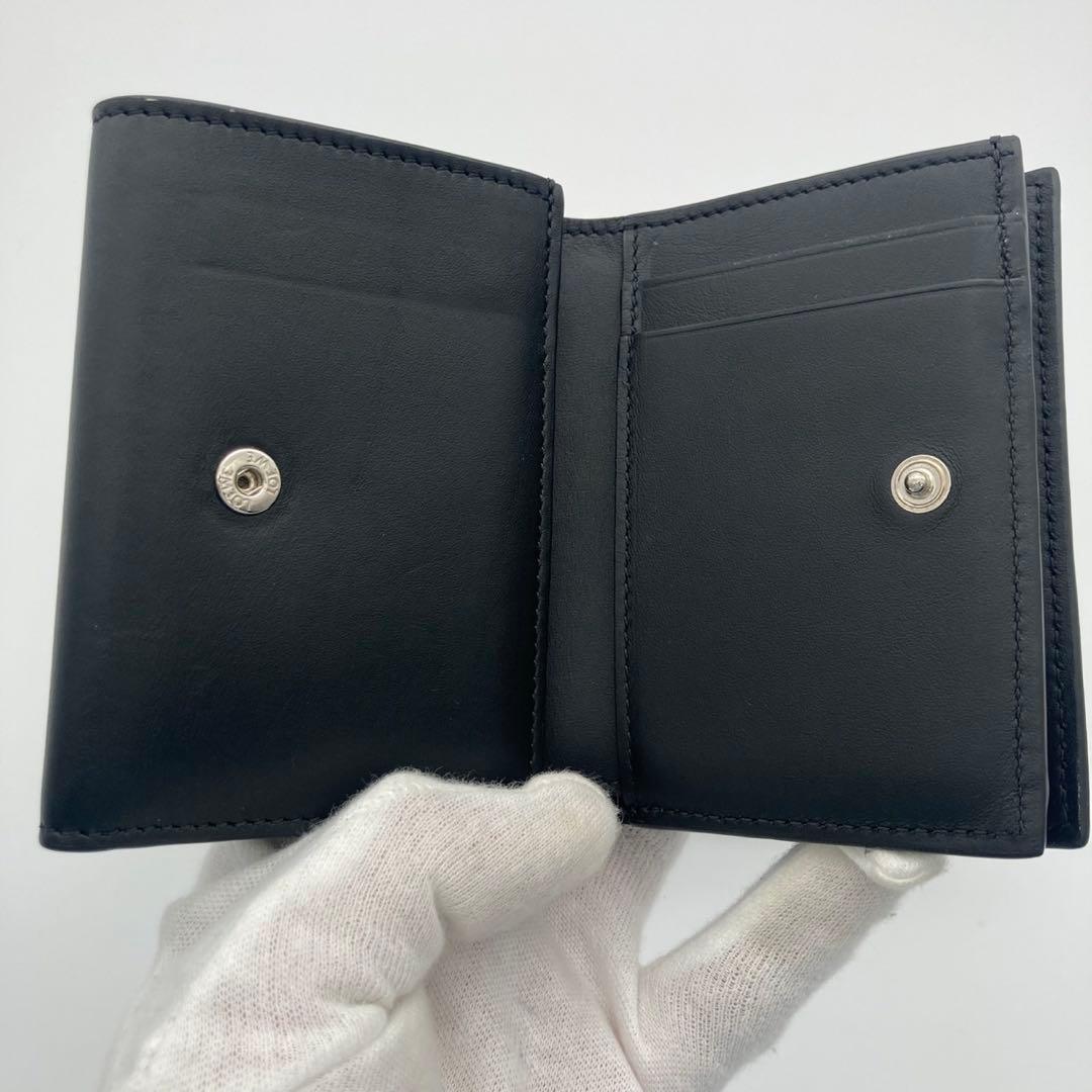 【極美品】LOEWE ロエベ　トライフォールドウォレット 三つ折り財布