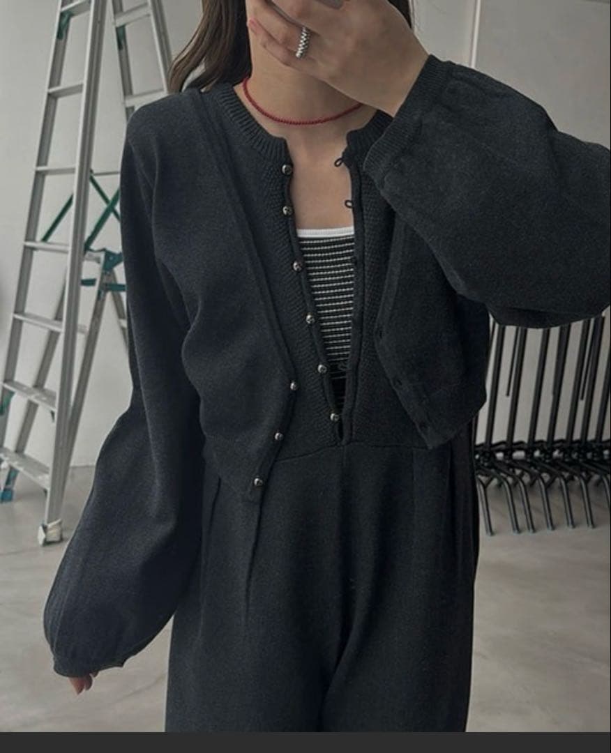 WILLFully オールインワン‪✕‬カーディガンセットアップ 新品未使用