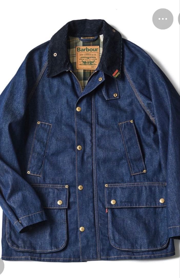 プ*ス様 LEVI'S x Barbour Bedale Denim Jacke