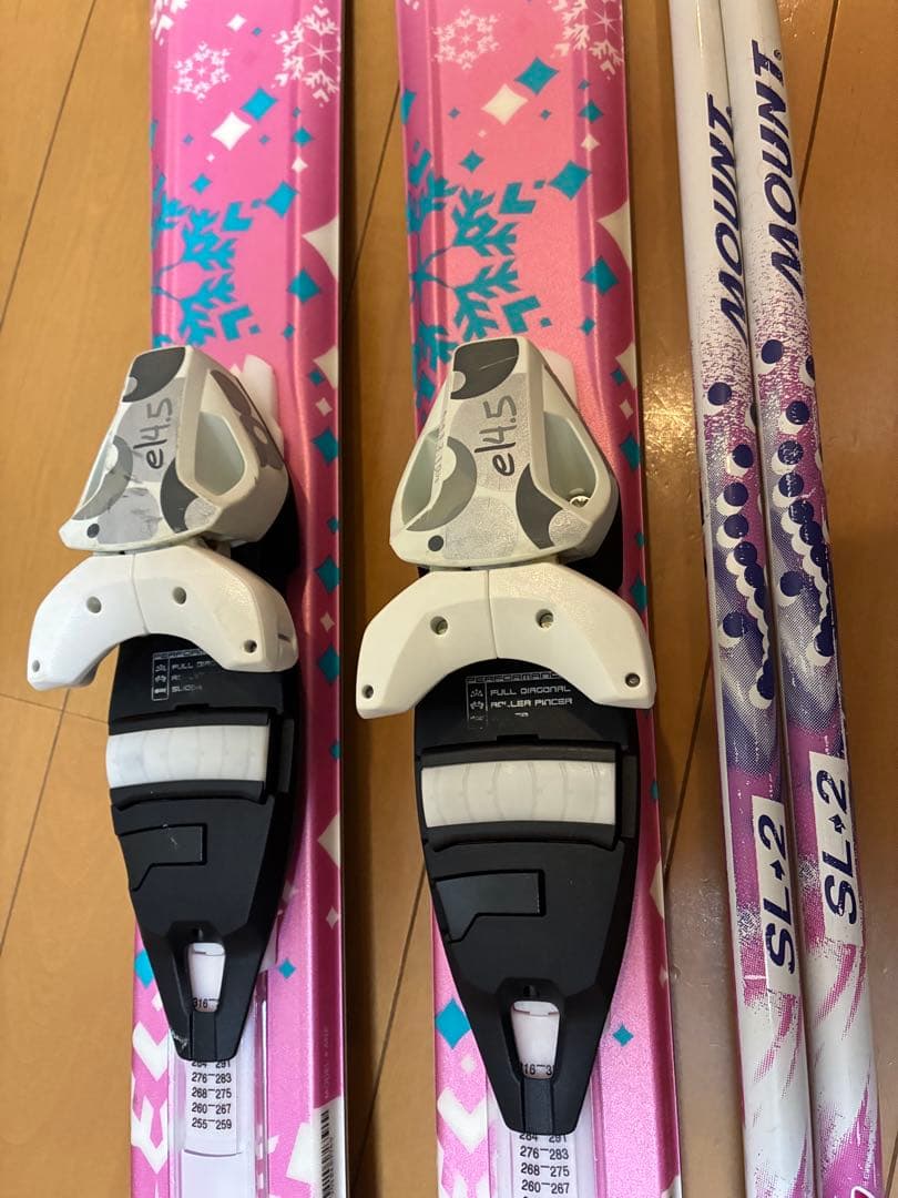 超美品 エラン Elan 140 スキー板ブーツ23、24、24.5のどれか1足