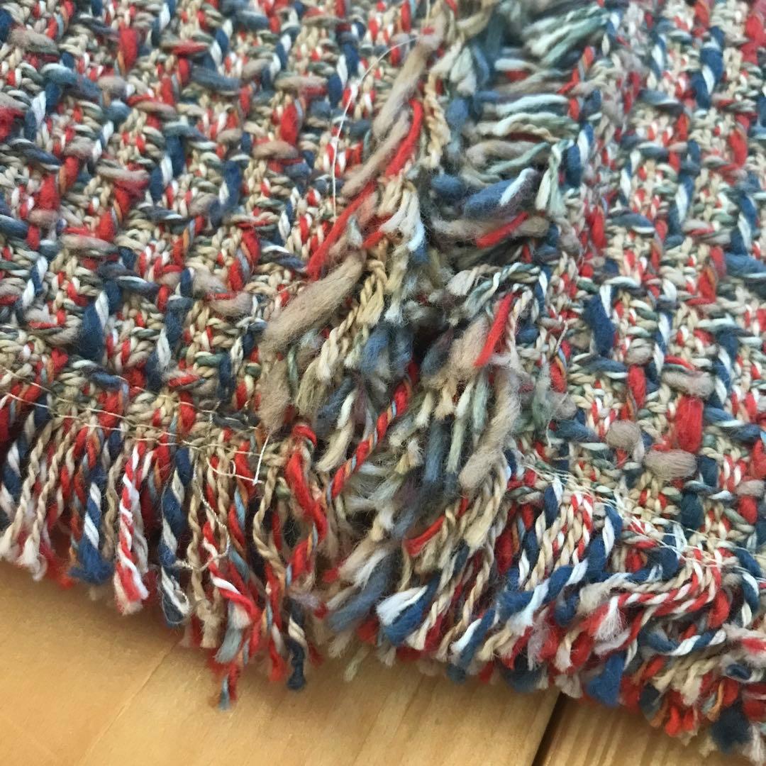 45R ミックスツイードノーカラージャケット