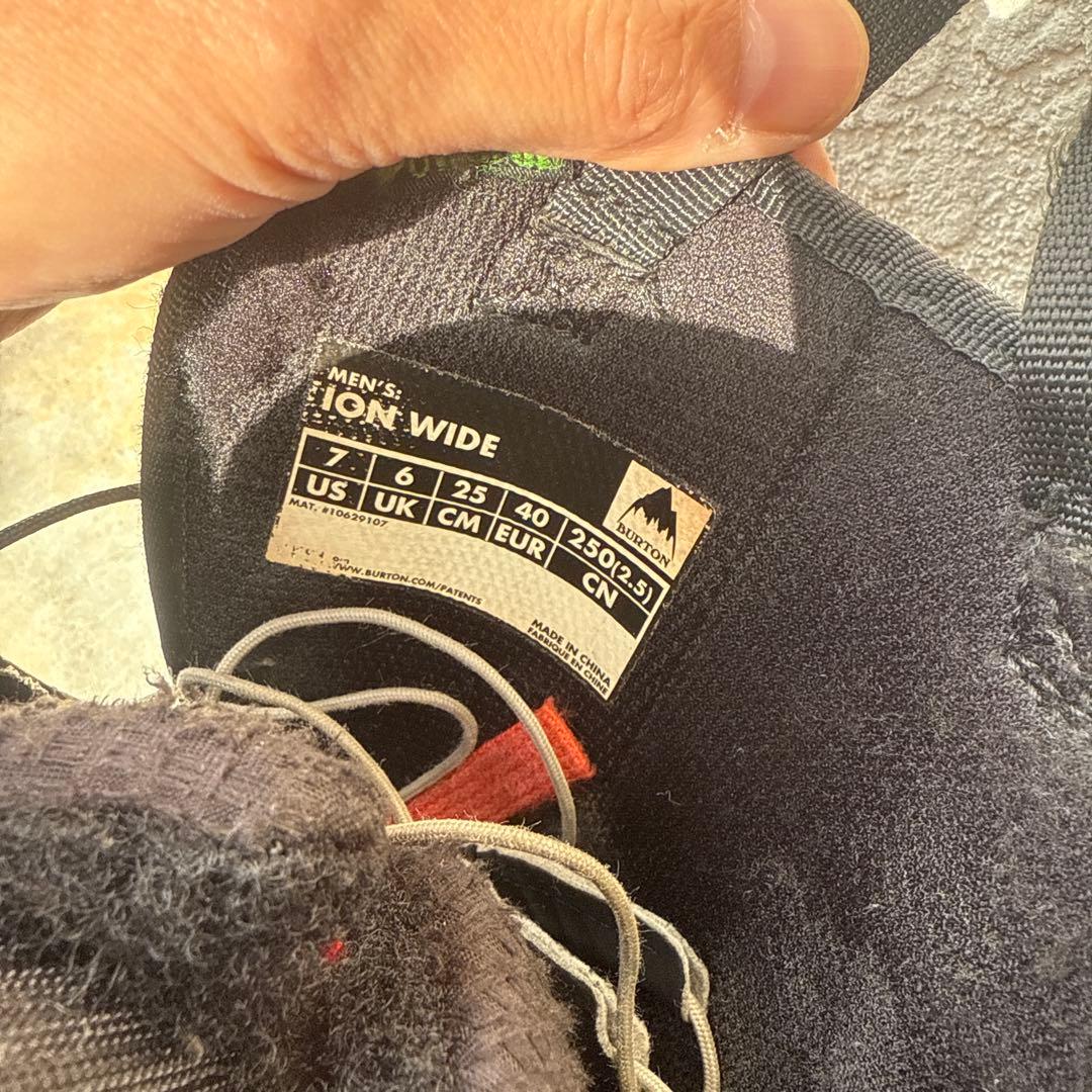 Burton(バートン) スノーボード ブーツ ion 25cm US7 BK
