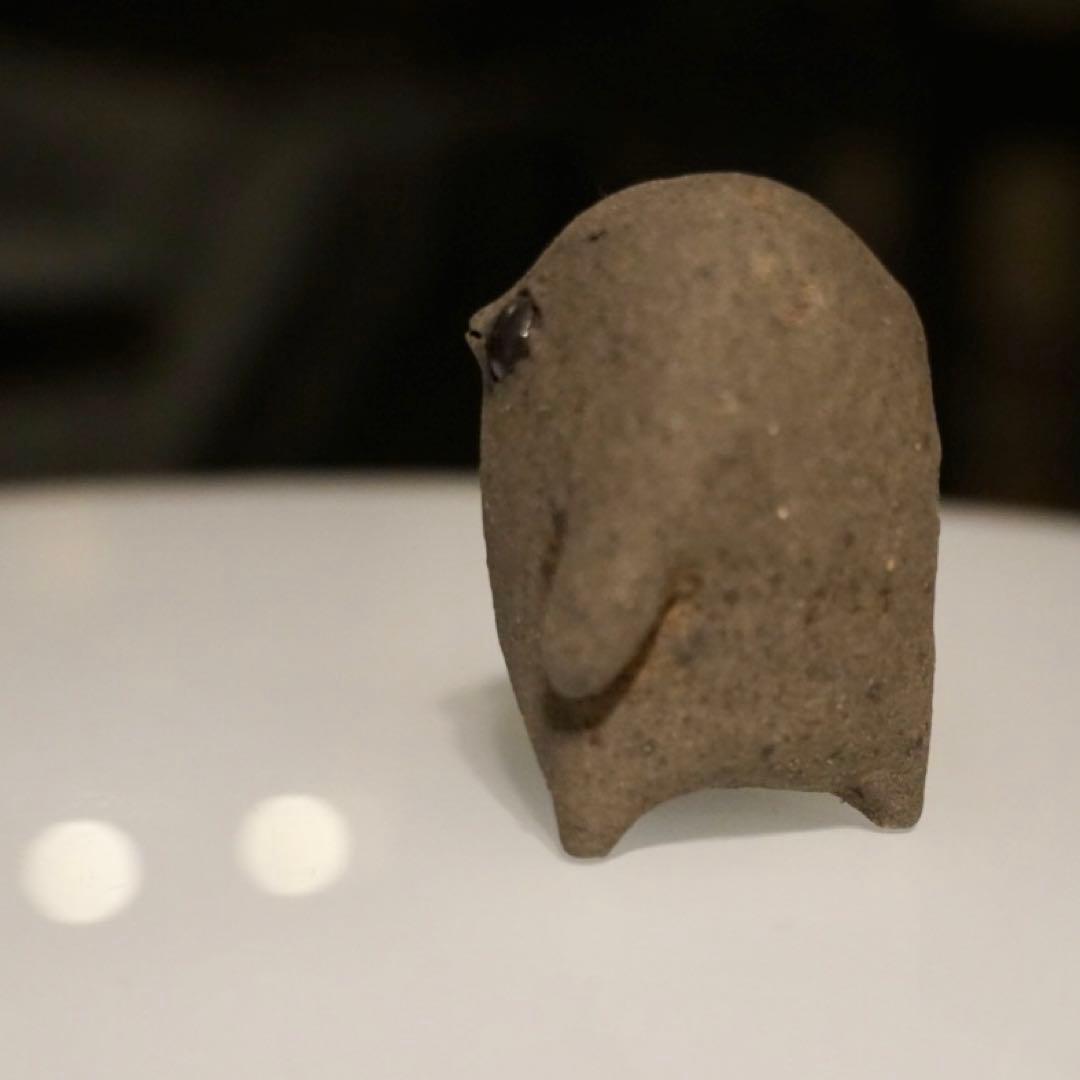 ④黒マラカスぼうや　ミヤチヤスヨさん　常滑焼　レア