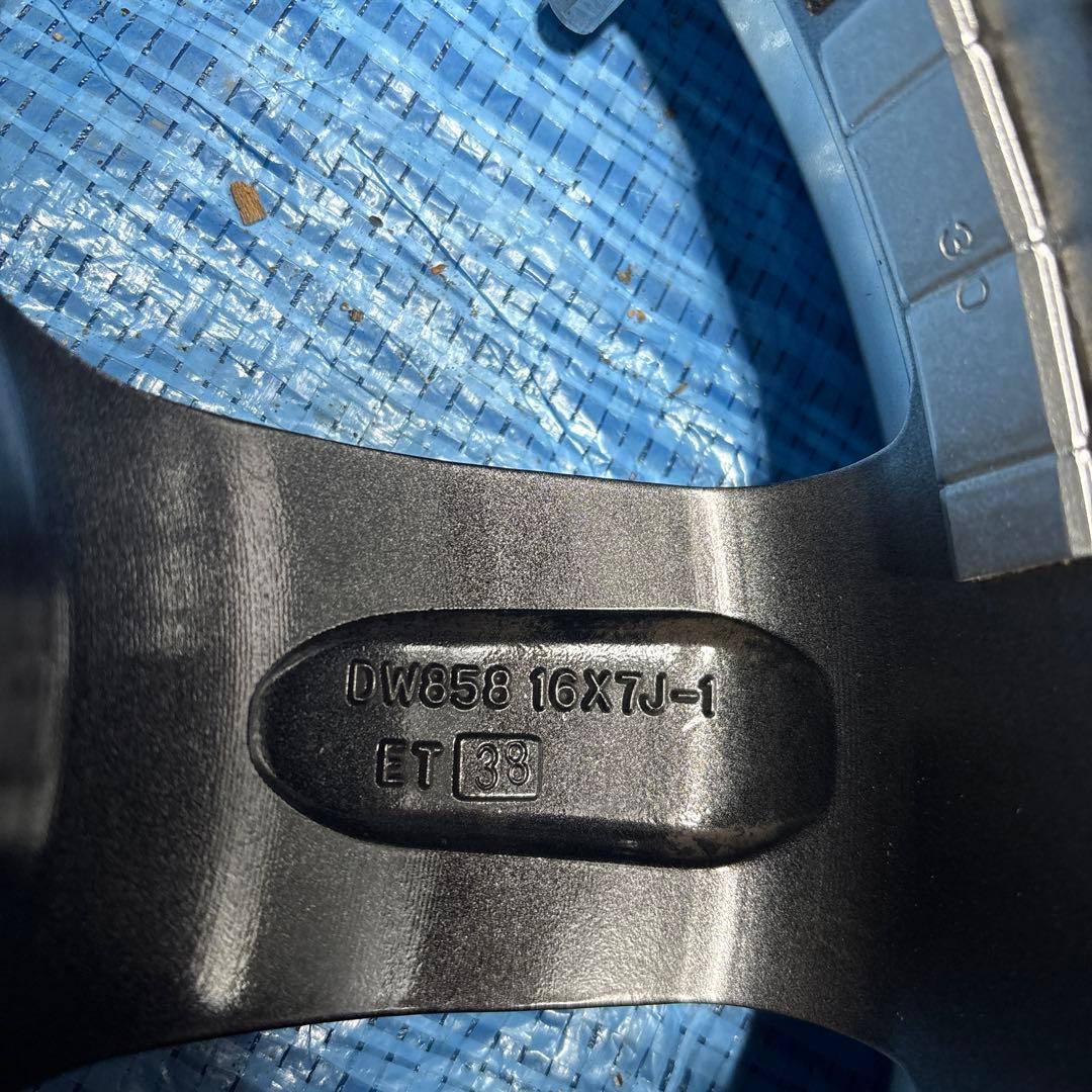 SPORTECNIC １６インチ　ホイール　４本セット　PCD112　①