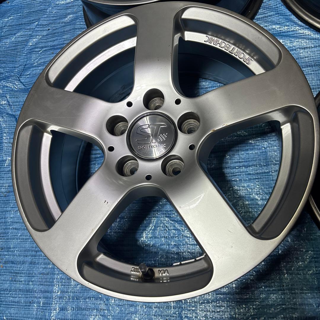 SPORTECNIC １６インチ　ホイール　４本セット　PCD112　①