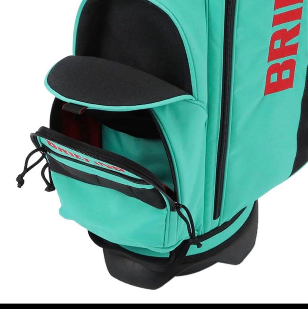 正規品 ブリーフィングゴルフ キャディバッグ CR-4 #03 ミントブルー