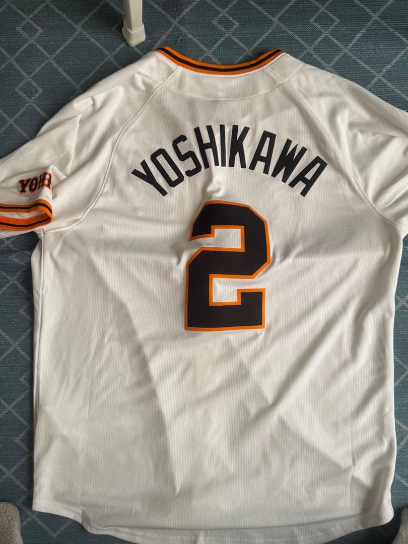 吉川尚輝ユニフォーム優勝エンブレム付き