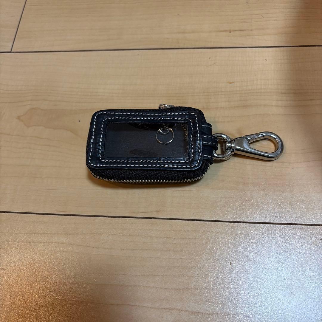 bajolugo黒 レザー ハンドバッグ！カード入れ、キーケース付き値下げ！