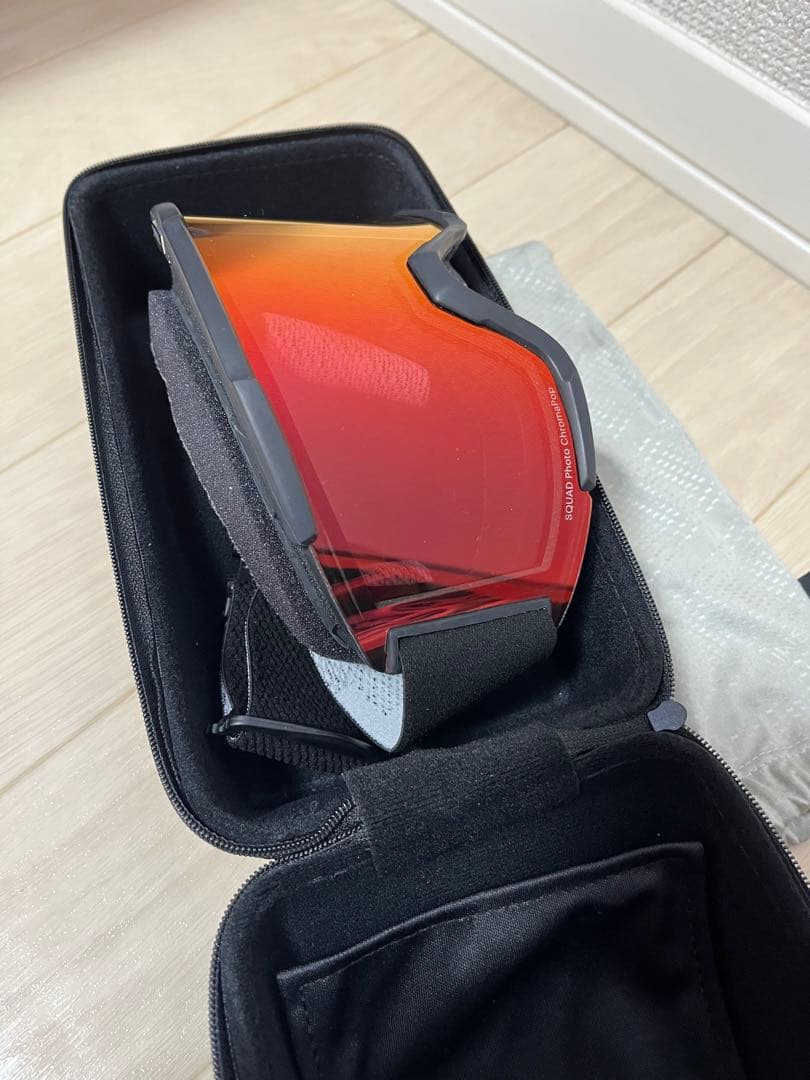 SMITH ゴーグルSQUAD Photo ChromaPopレッド